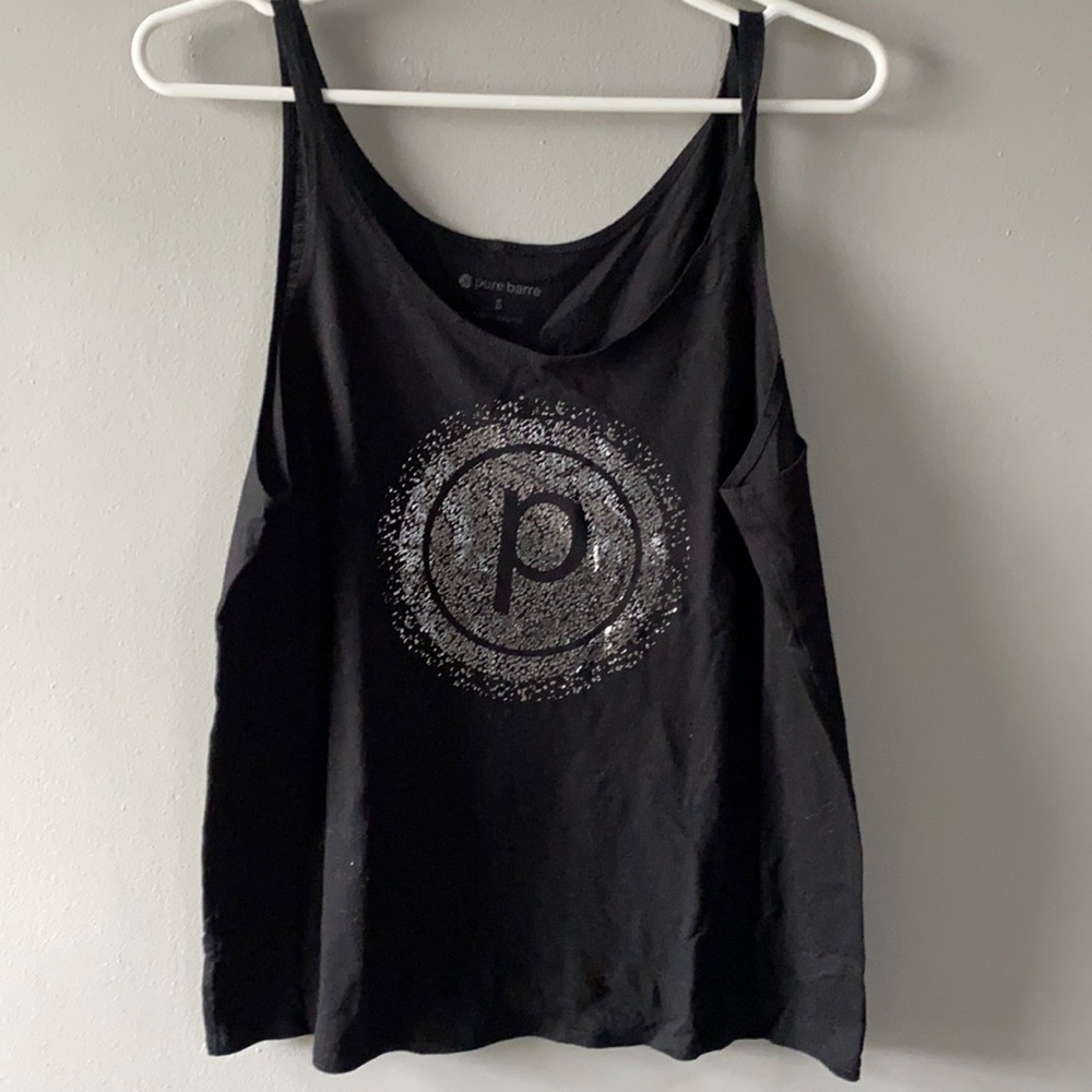 Pure Barre Circle P Metallic Tank